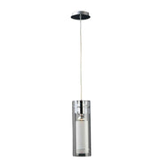 ET2 - E22000-10 - One Light Pendant - Frost - Polished Chrome