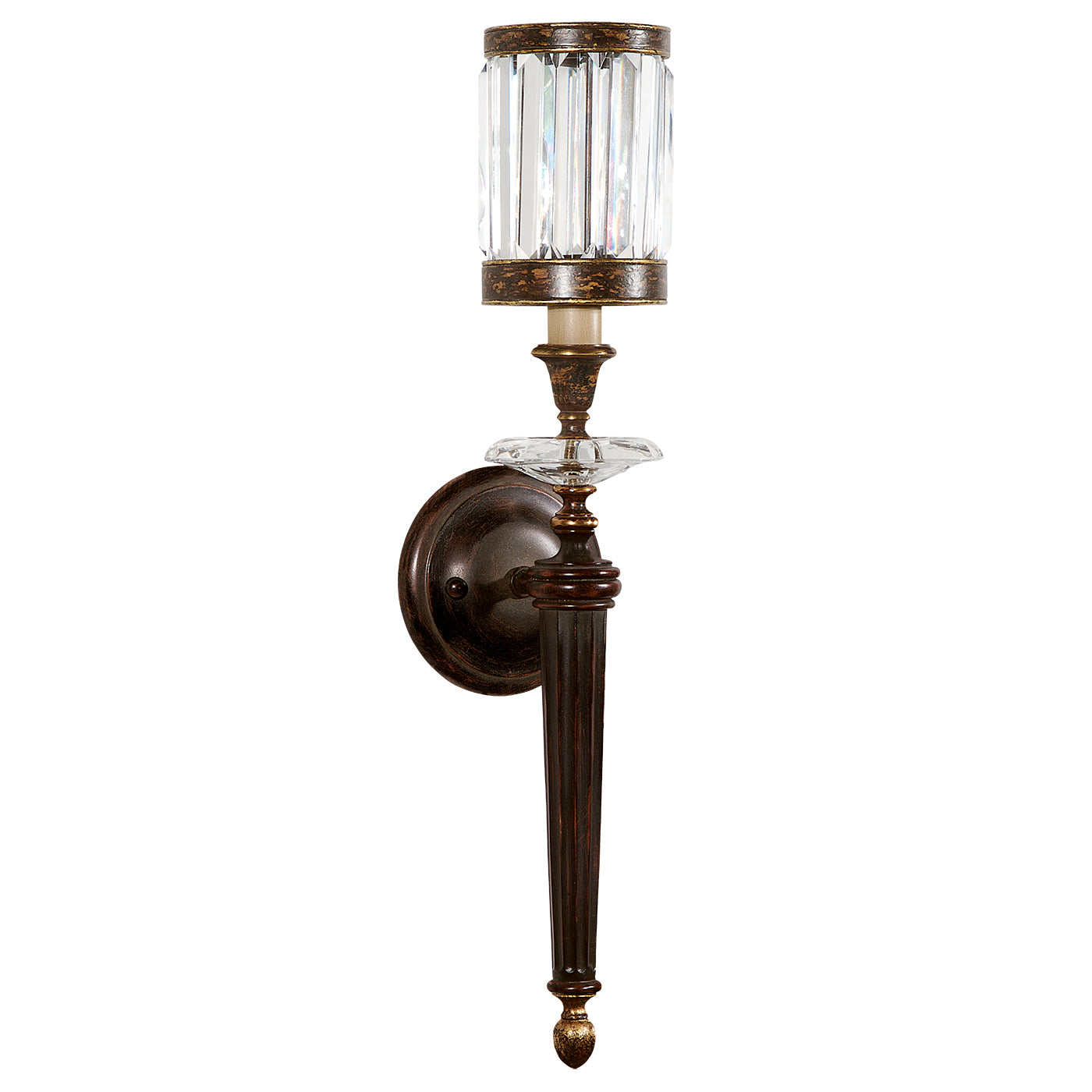 Fine Art Handcrafted Lighting - 605750ST - One Light Wall Sconce - Eaton Place - Bronze