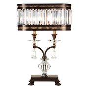Fine Art Handcrafted Lighting - 606010ST - Two Light Table Lamp - Eaton Place - Bronze