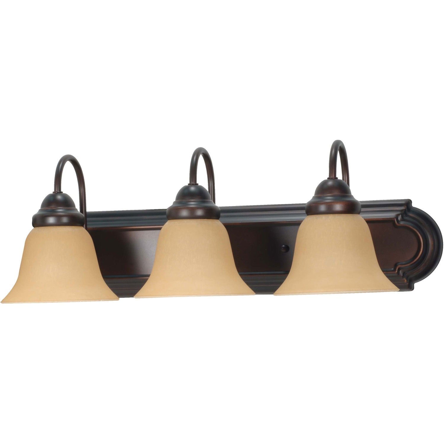 Nuvo Lighting - 60-1265 - Three Light Vanity - Ballerina - Mahogany Bronze / Champagne