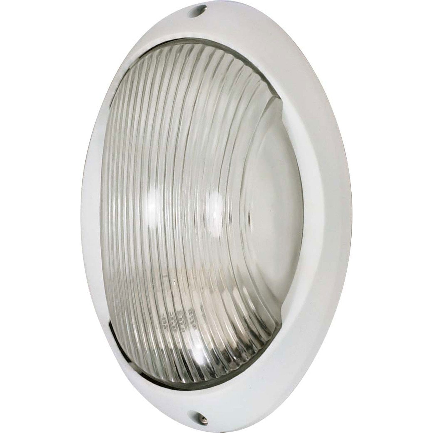 Nuvo Lighting - 60-526 - One Light Outdoor Bulk Head - Die Cast Bulk Heads Semi Gloss White - Semi Gloss White
