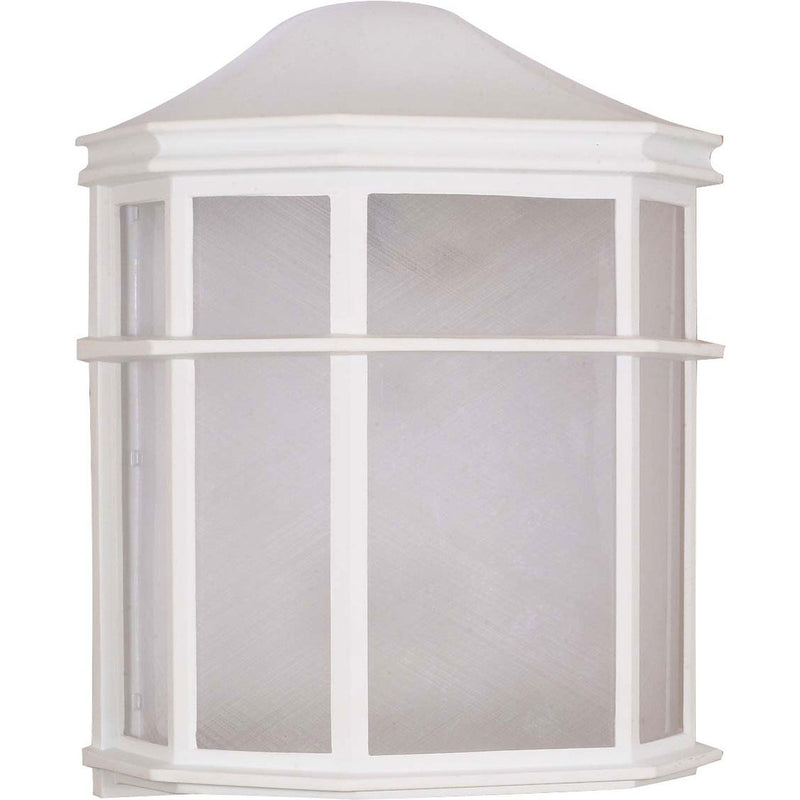 Nuvo Lighting - 60-537 - One Light Wall Lantern - Cage Lantern - White
