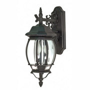 Nuvo Lighting - 60-893 - Three Light Outdoor Wall Lantern - Central Park - Textured Black