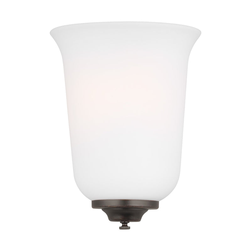 Generation Lighting - 49119-710 - One Light Wall / Bath Sconce - Nearu - Bronze