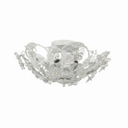Crystorama - 5316-AW - Six Light Semi Flush Mount - Paris Market - Antique White