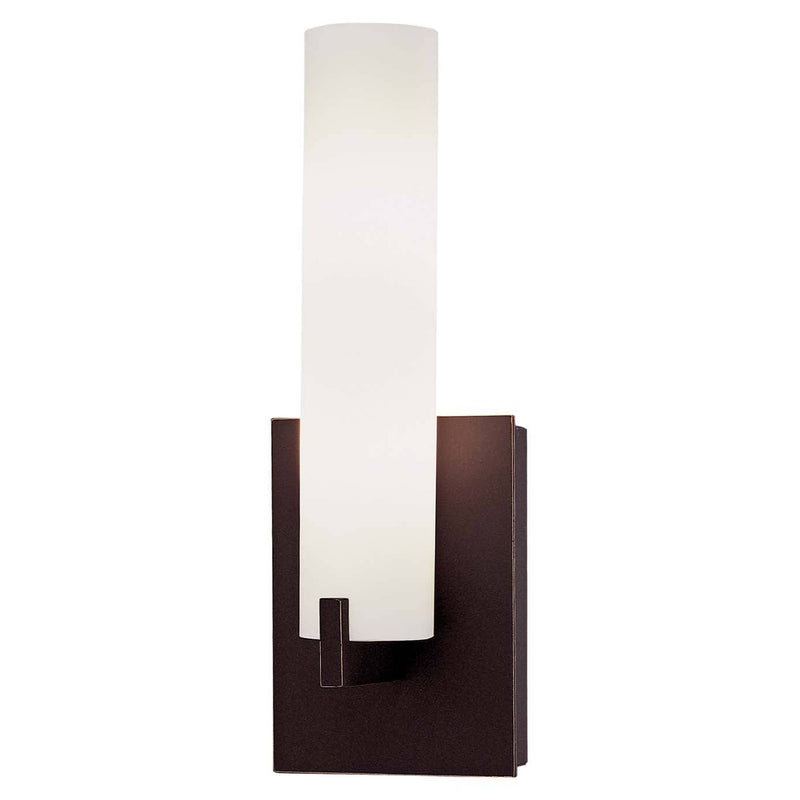 George Kovacs - P5040-37B - Two Light Wall Sconce - Tube - Dark Restoration Bronze