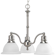 Progress Lighting - P4280-09 - Three Light Chandelier - Madison - Brushed Nickel