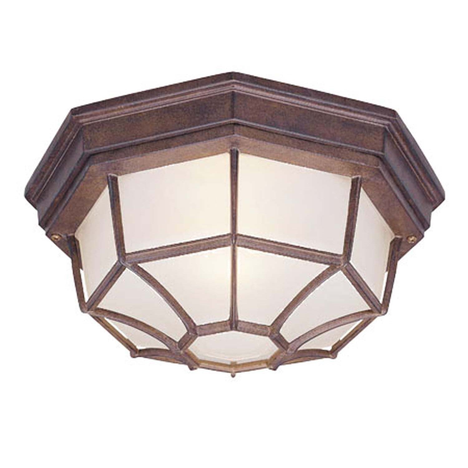Acclaim Lighting - 2002BW - Two Light Flushmount - Flushmounts - Burled Walnut