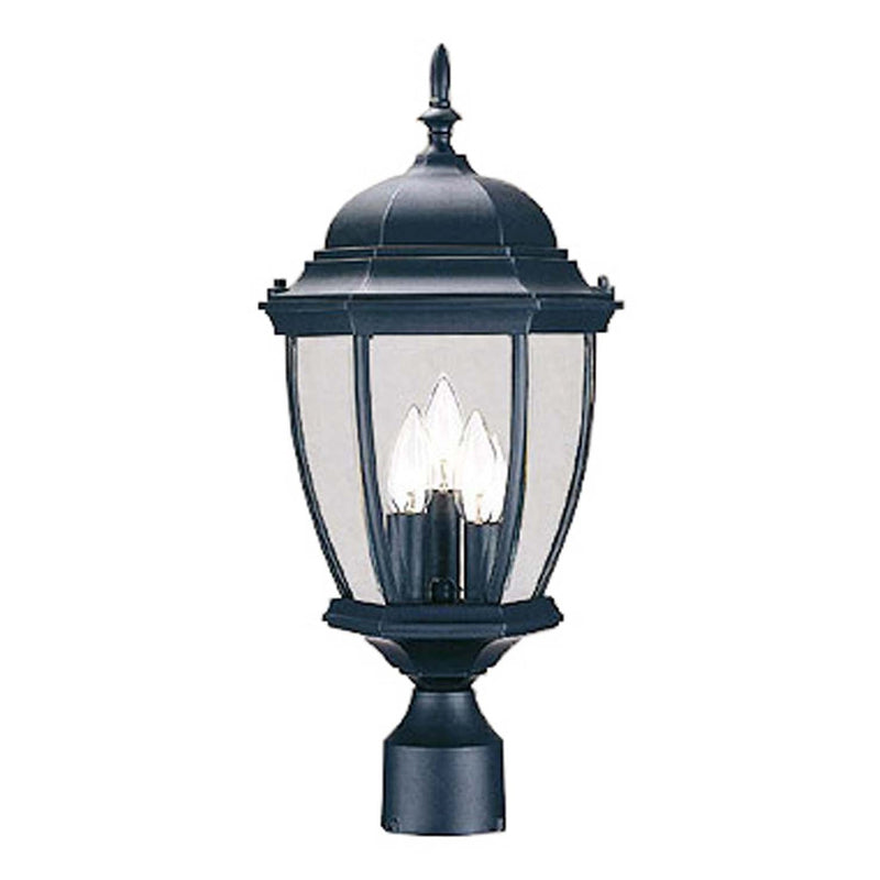 Acclaim Lighting - 5017BK - Three Light Post Mount - Wexford - Matte Black