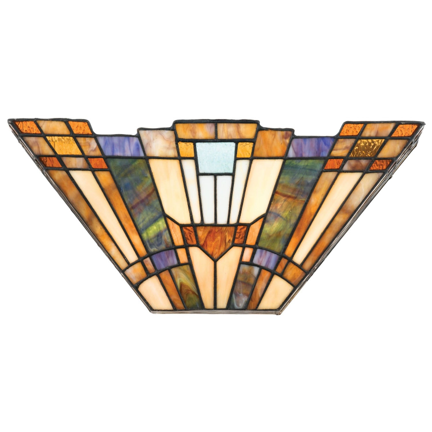 Quoizel - TFIK8802 - Two Light Wall Sconce - Inglenook - Blue, Honey, Amber