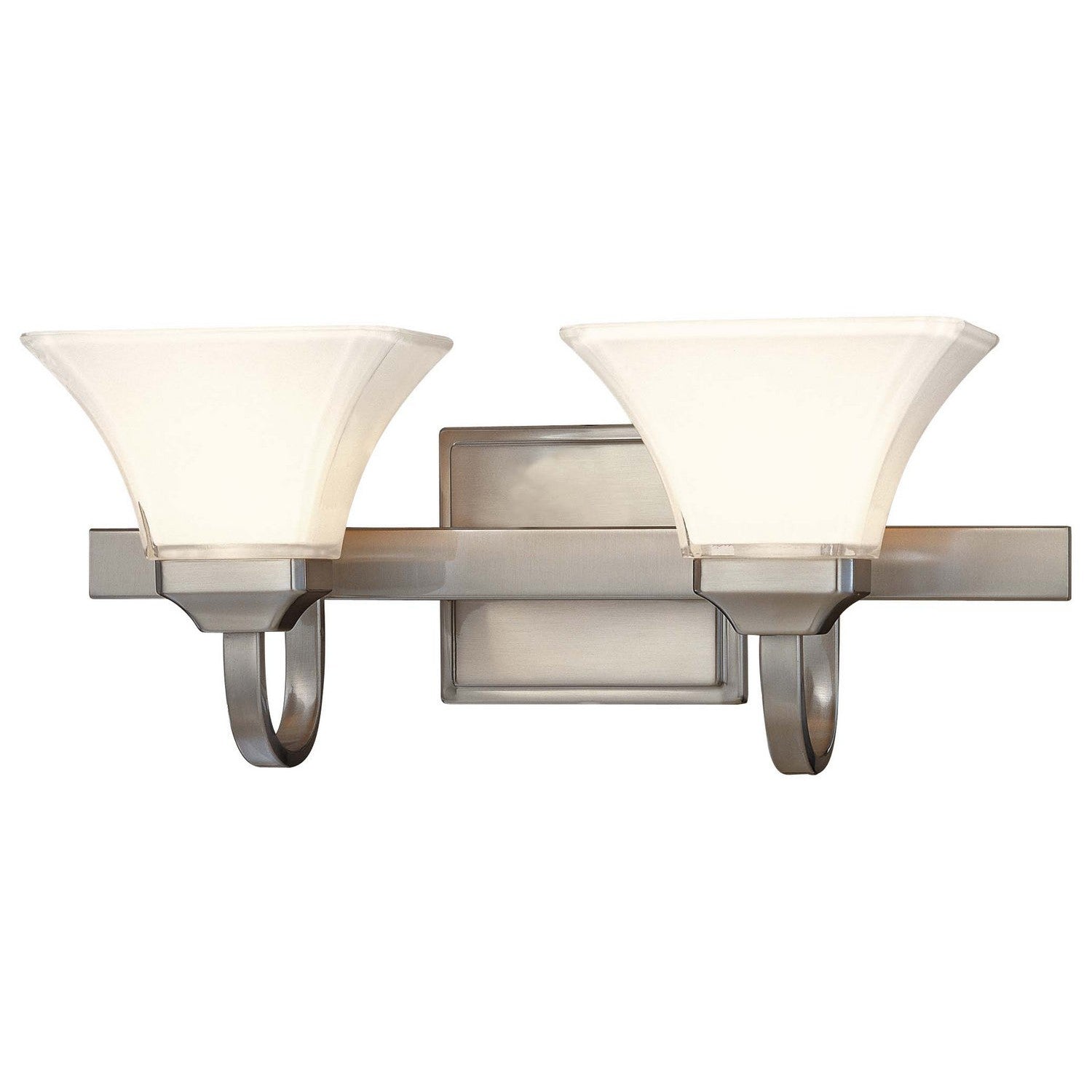 Minka-Lavery - 6812-84 - Two Light Bath - Agilis - Brushed Nickel