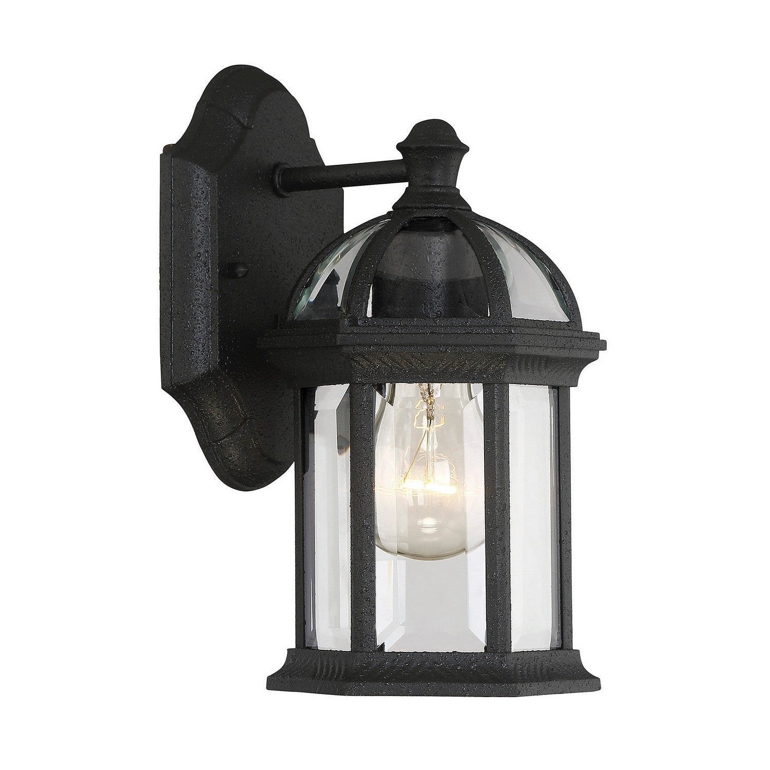 Savoy House - 5-0629-BK - One Light Wall Mount - Kensington - Textured Black
