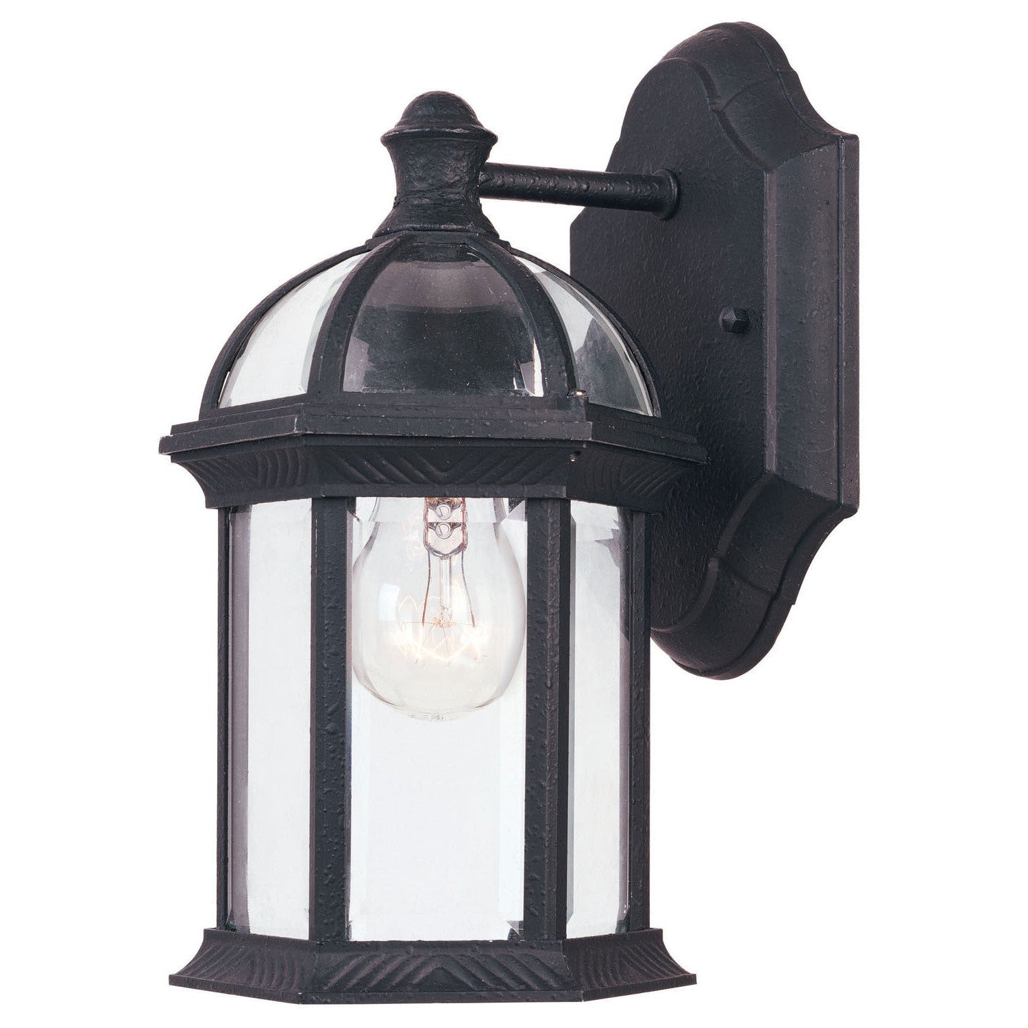 Savoy House - 5-0629-BK - One Light Wall Mount - Kensington - Textured Black