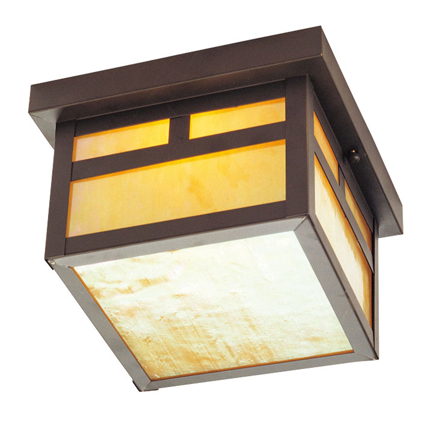 Livex Lighting - 2138-07 - One Light Outdoor Ceiling Mount - Montclair Mission - Bronze