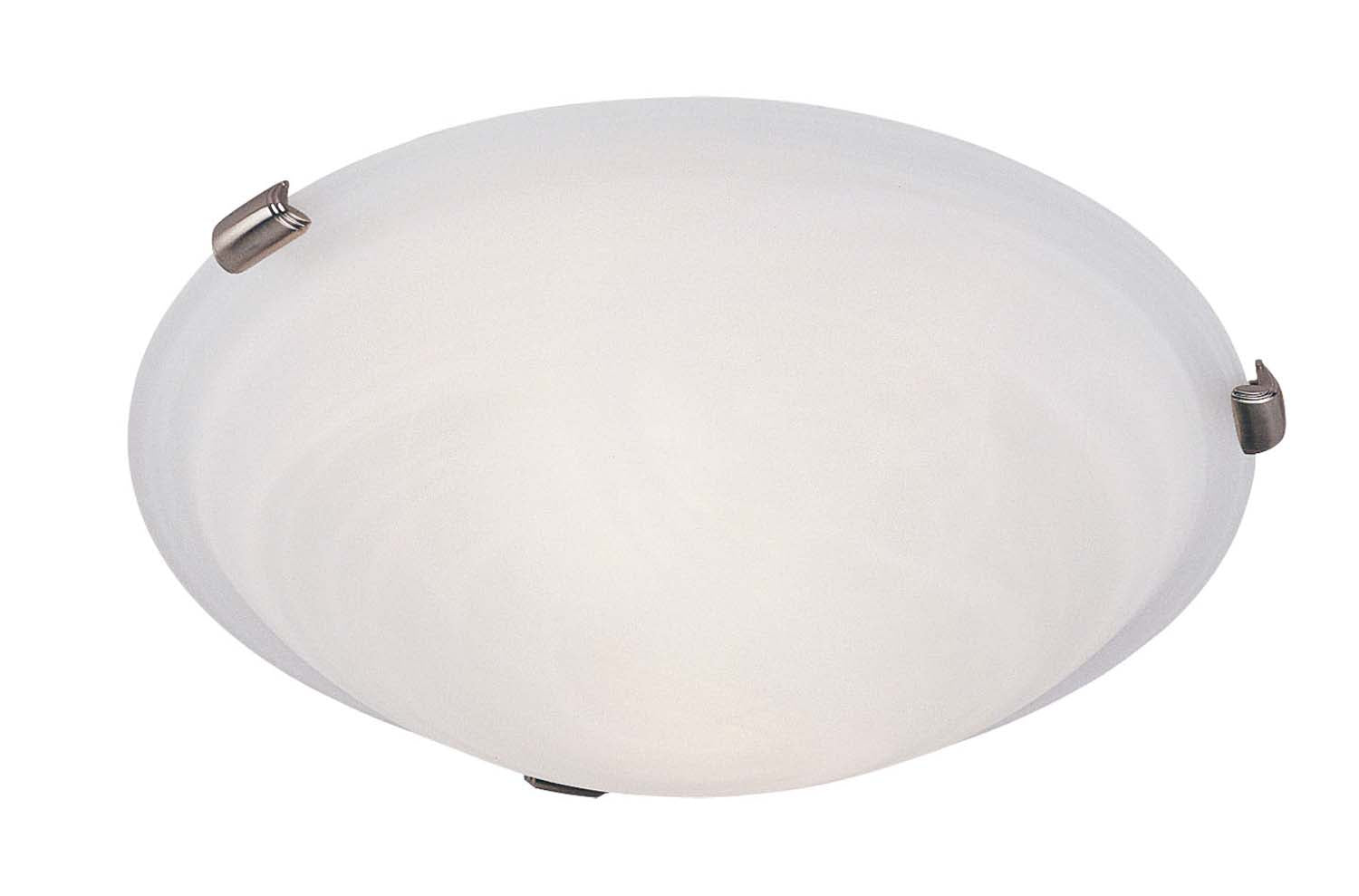 Livex Lighting - 8012-91 - Three Light Ceiling Mount - Oasis - Brushed Nickel