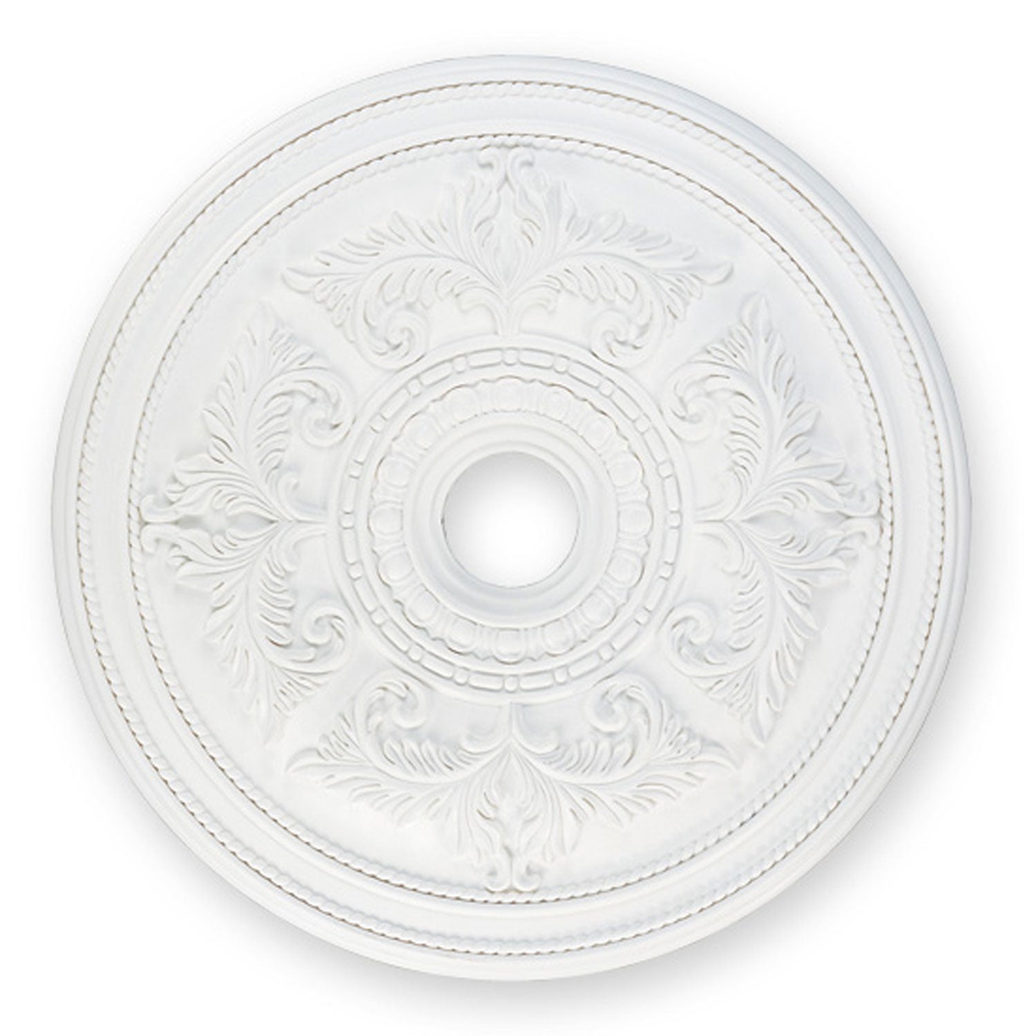 Livex Lighting - 8210-03 - Ceiling Medallion - Versailles - Hand Applied White
