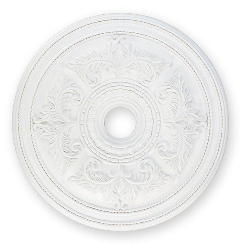 Livex Lighting - 8210-03 - Ceiling Medallion - Versailles - Hand Applied White