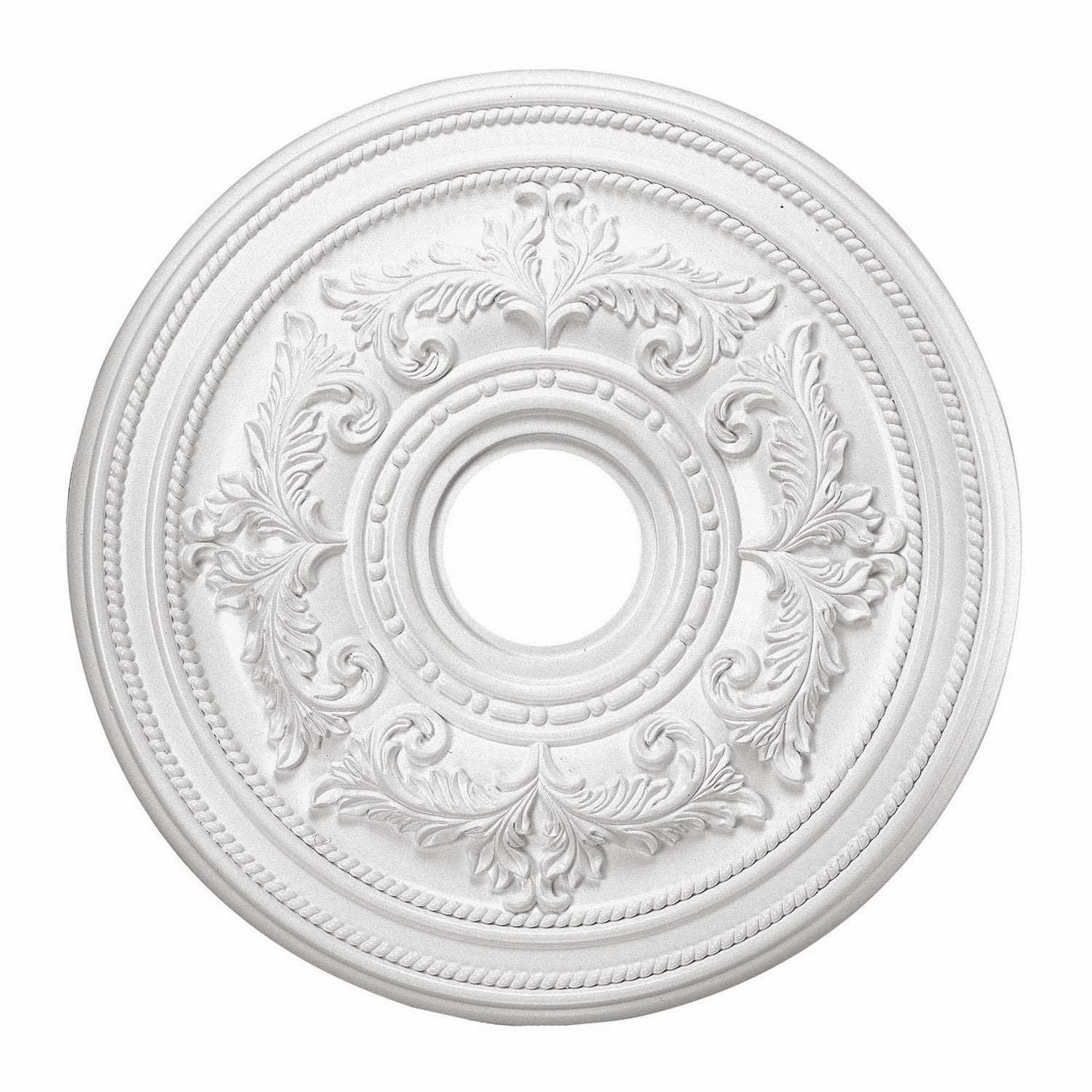 Livex Lighting - 8200-03 - Ceiling Medallion - Versailles - Hand Applied White
