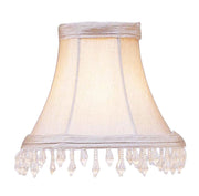 Livex Lighting - S144 - Shade - Fabric Candelabra Shades - Pewter