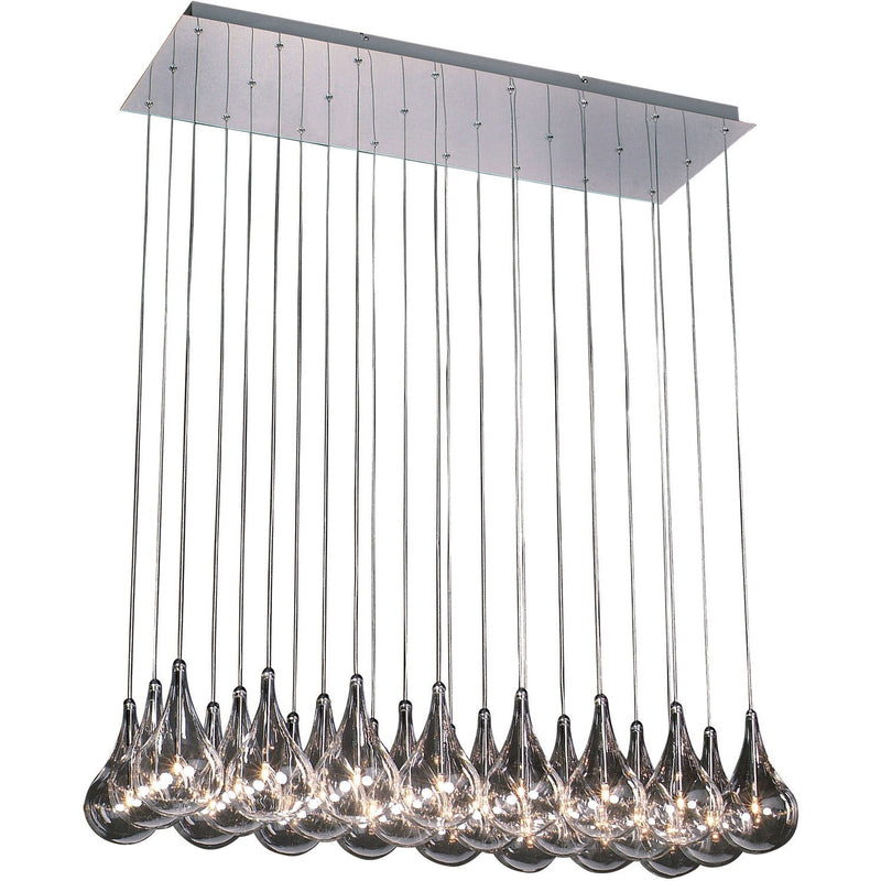 ET2 - E20118-18 - LED Pendant - Larmes - Polished Chrome