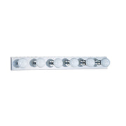 Generation Lighting - 4739-05 - Six Light Wall / Bath - Center Stage - Chrome