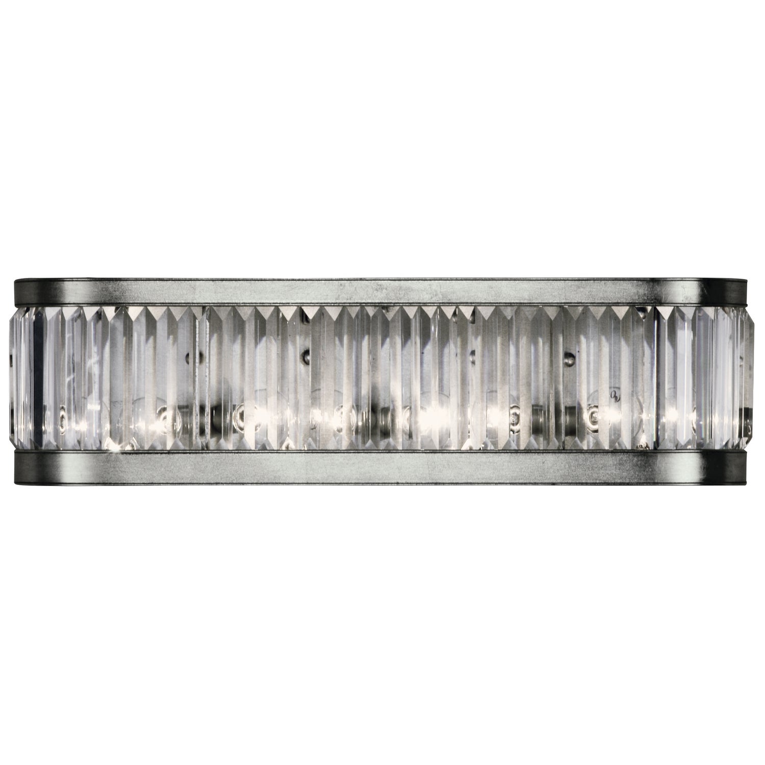 Fine Art Handcrafted Lighting - 706550ST - Four Light Wall Sconce - Crystal Enchantment - Silver