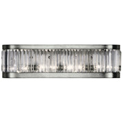Fine Art Handcrafted Lighting - 706550ST - Four Light Wall Sconce - Crystal Enchantment - Silver
