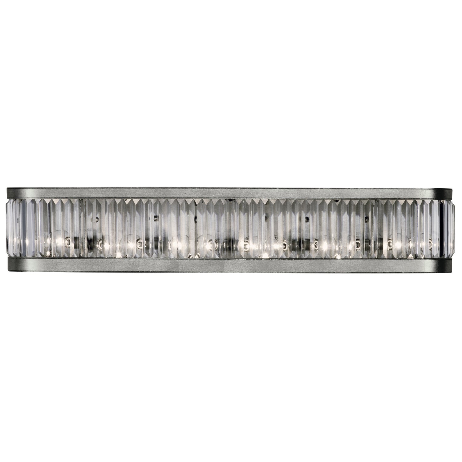 Fine Art Handcrafted Lighting - 706650ST - Six Light Wall Sconce - Crystal Enchantment - Silver
