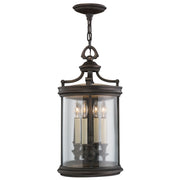 Fine Art Handcrafted Lighting - 538282ST - Four Light Outdoor Lantern - Louvre - Bronze