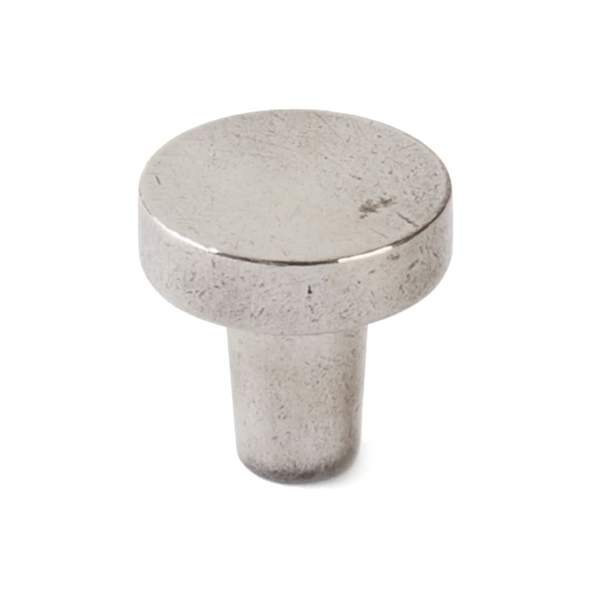 Turno 1-1/4" Solid Bronze Modern Rustic Disc Mushroom Luxury Cabinet Knob / Drawer Knob