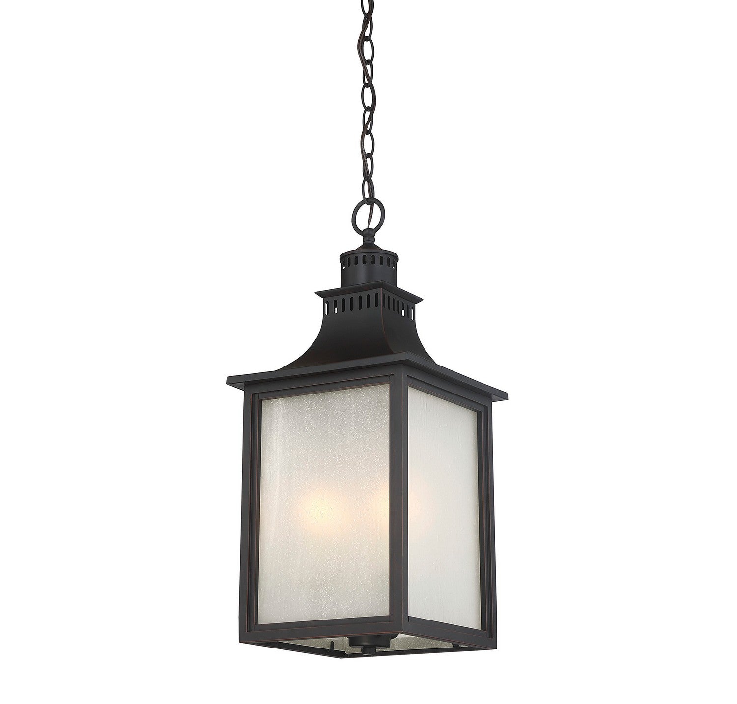 Savoy House - 5-256-13 - Three Light Hanging Lantern - Monte Grande - English Bronze
