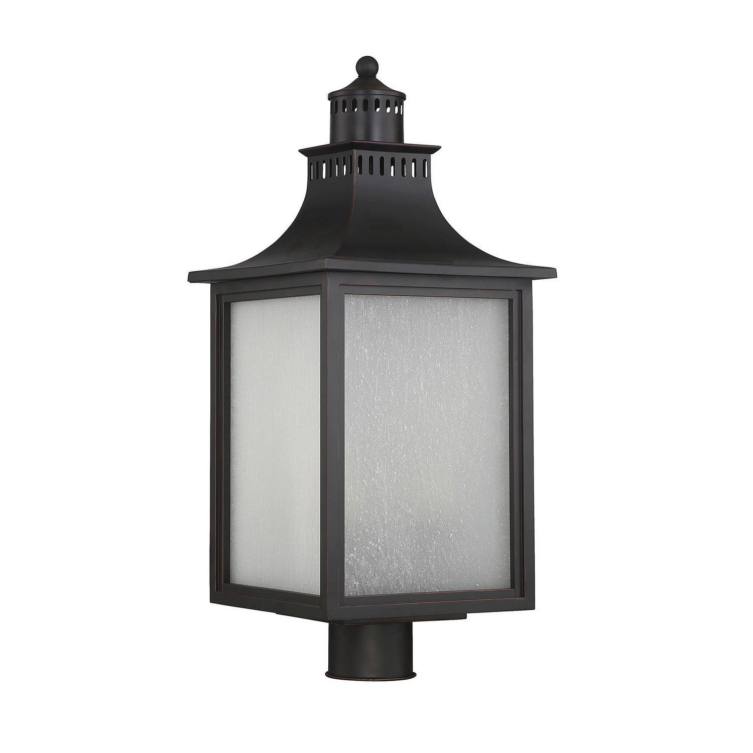 Savoy House - 5-255-13 - Three Light Post Lantern - Monte Grande - English Bronze