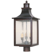 Savoy House - 5-255-13 - Three Light Post Lantern - Monte Grande - English Bronze