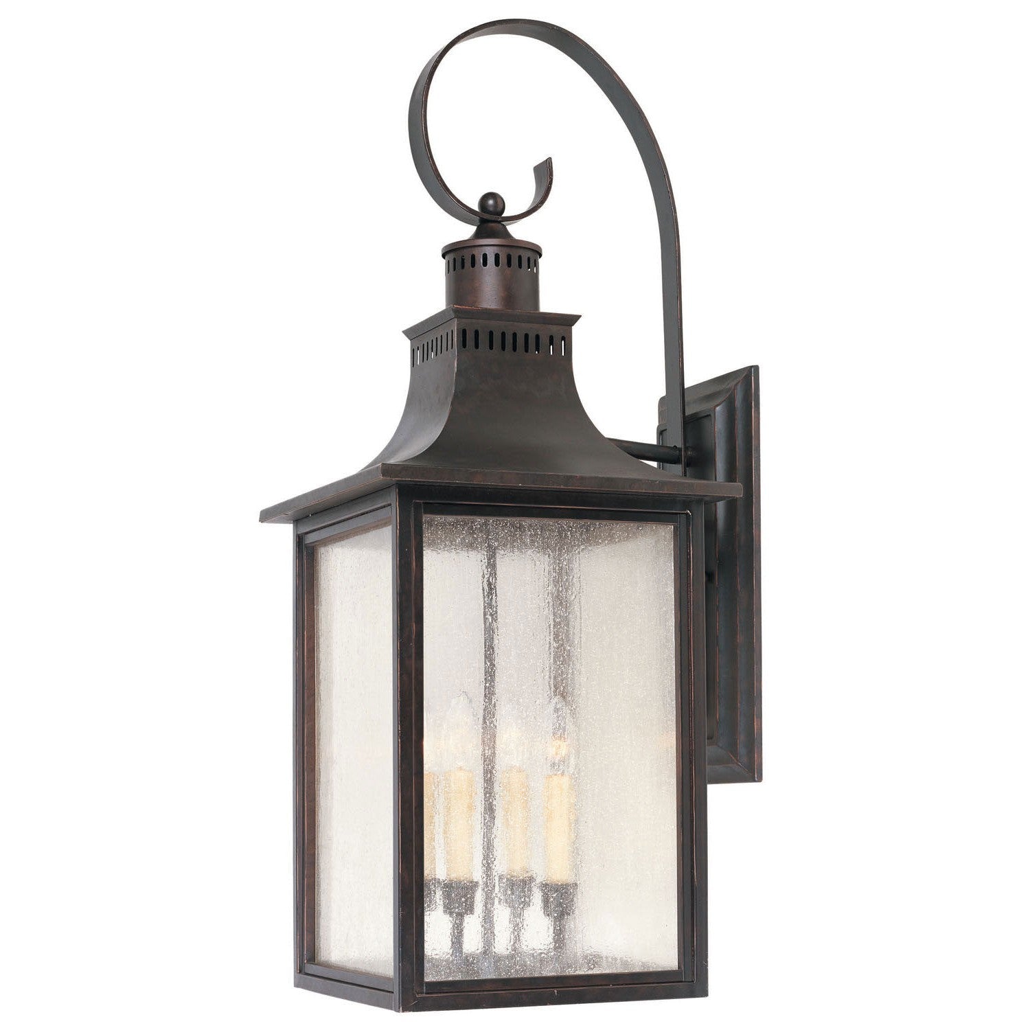 Savoy House - 5-257-13 - Four Light Outdoor Wall Lantern - Monte Grande - English Bronze
