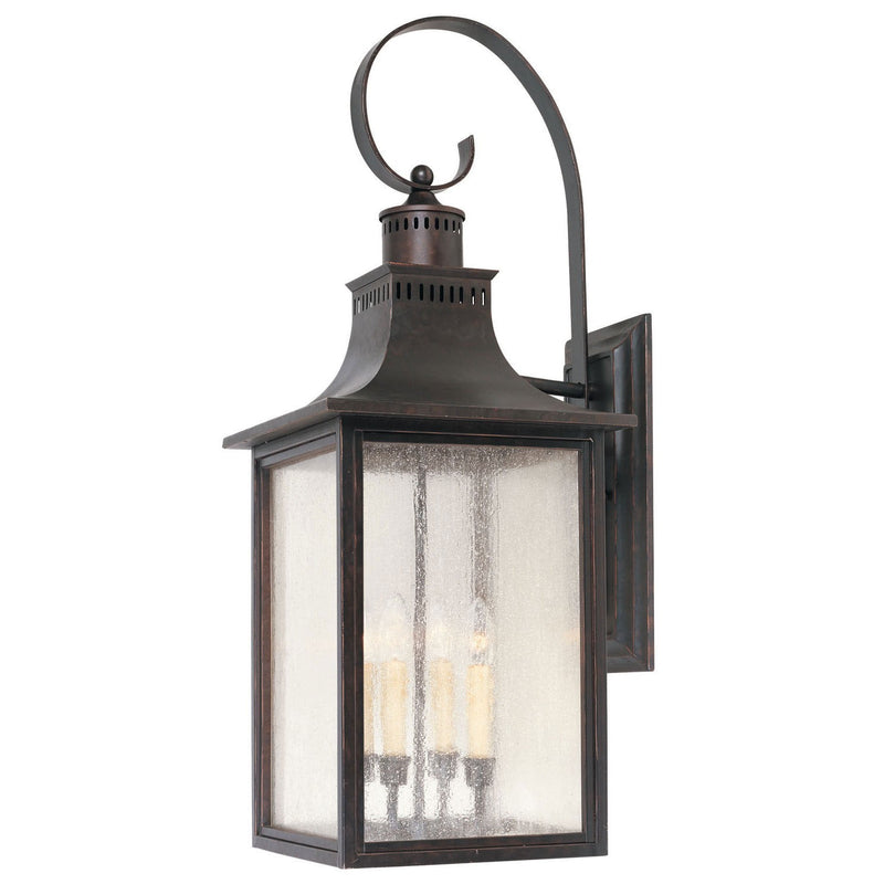 Savoy House - 5-257-13 - Four Light Outdoor Wall Lantern - Monte Grande - English Bronze
