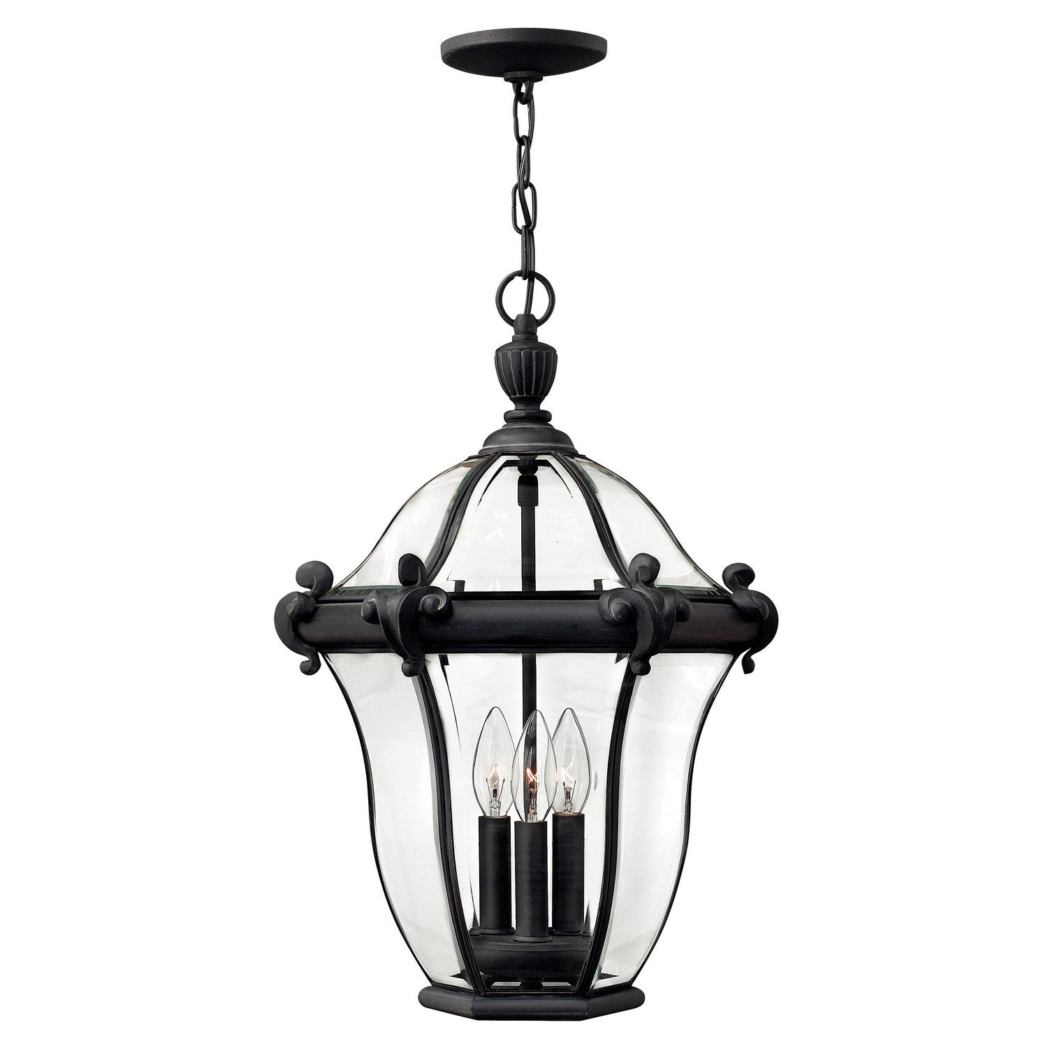 Hinkley - 2442MB - LED Hanging Lantern - San Clemente - Museum Black