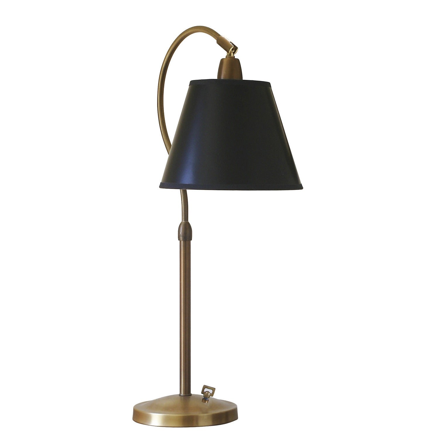 House of Troy - HP750-WB-BP - One Light Table Lamp - Hyde Park - Weathered Brass