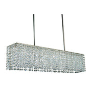 Framburg - 2048 PS - Four Light Island Chandelier - Princessa - Polished Silver