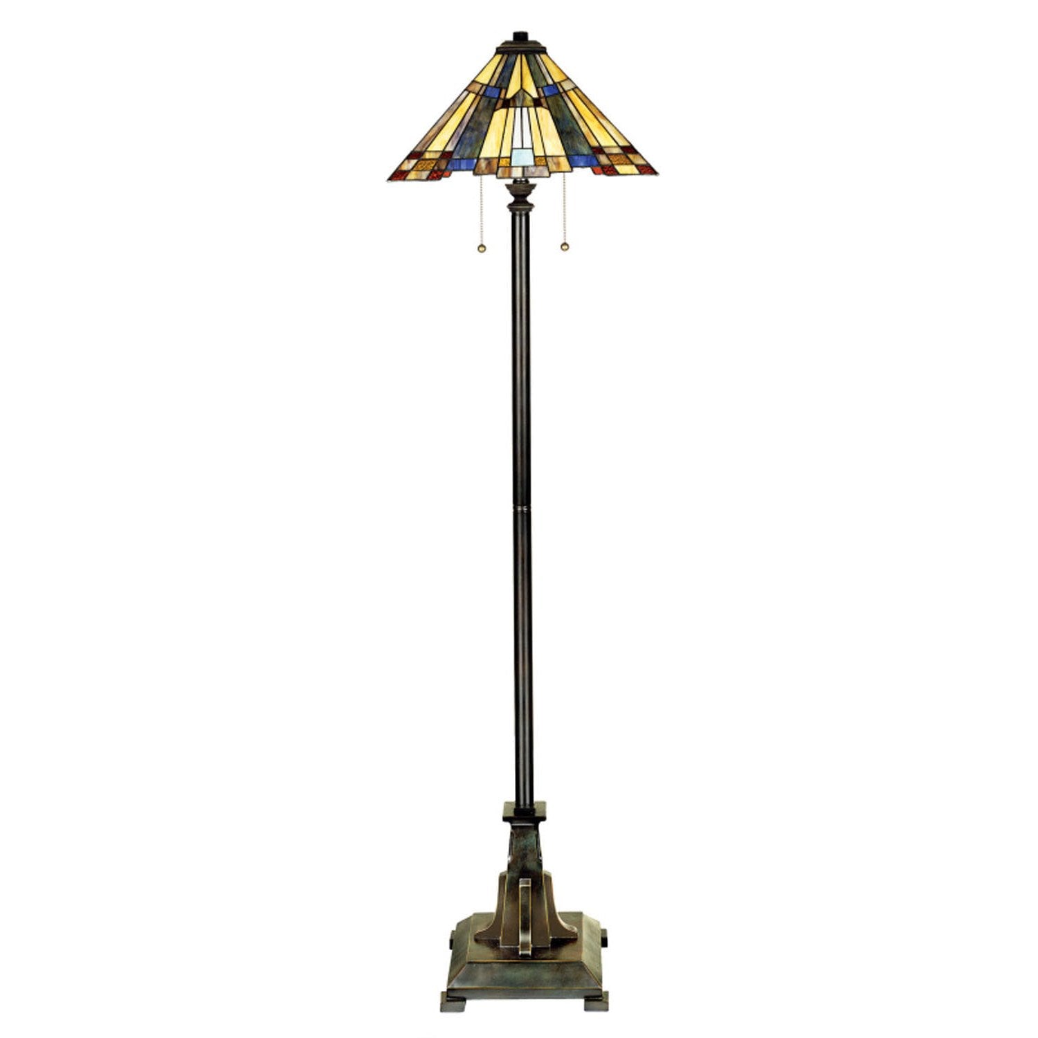 Quoizel - TFF16191A5VA - Two Light Floor Lamp - Inglenook - Valiant Bronze
