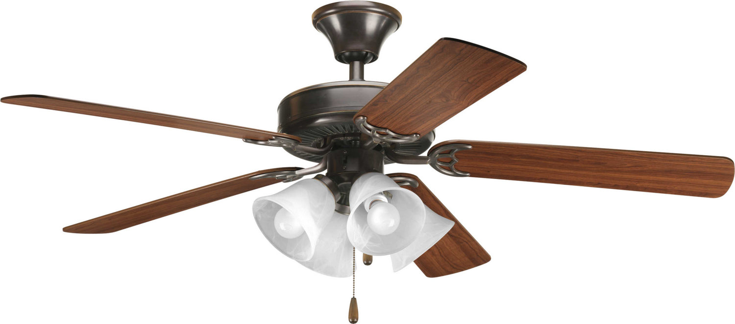 Progress Lighting - P2501-20 - 52"Ceiling Fan - Airpro Builder - Antique Bronze