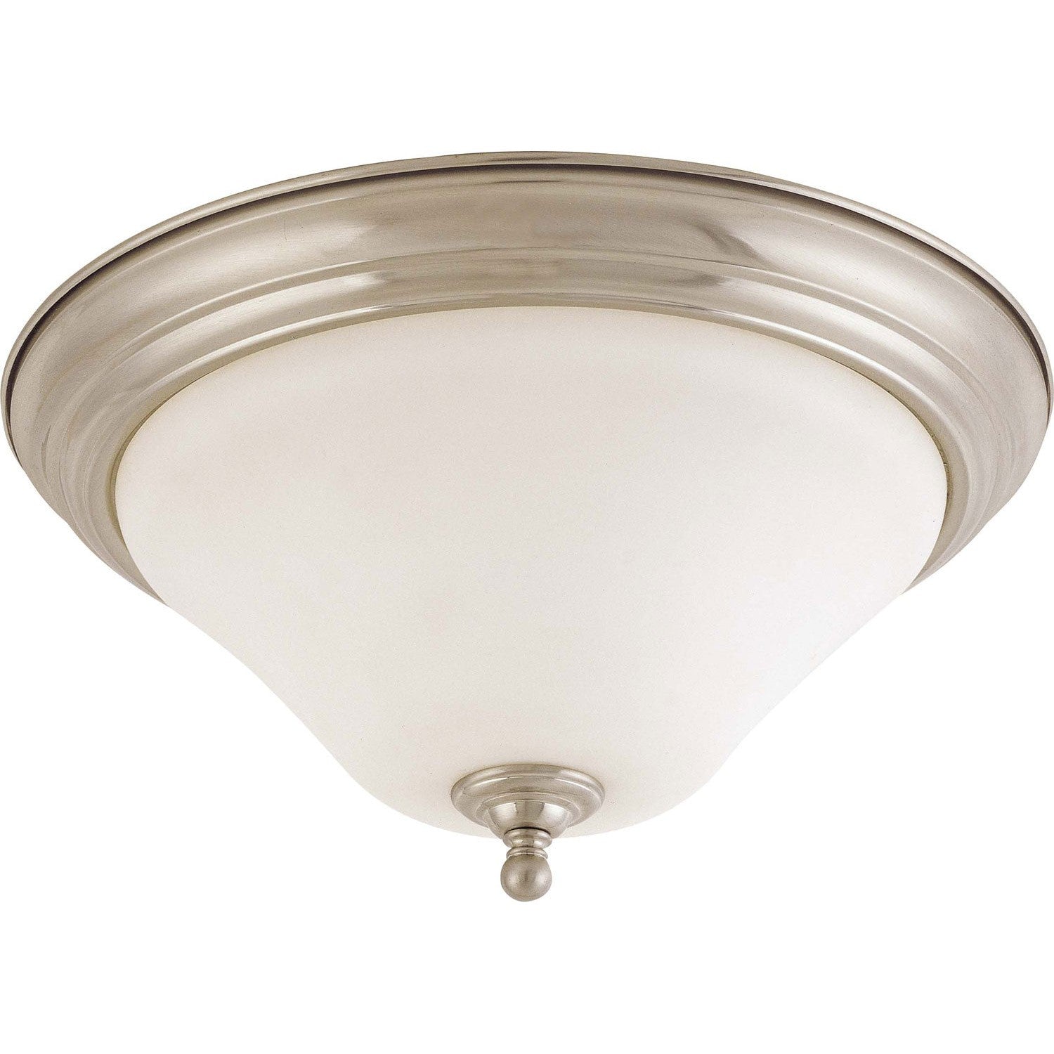 Nuvo Lighting - 60-1826 - Two Light Flush Mount - Dupont - Brushed Nickel