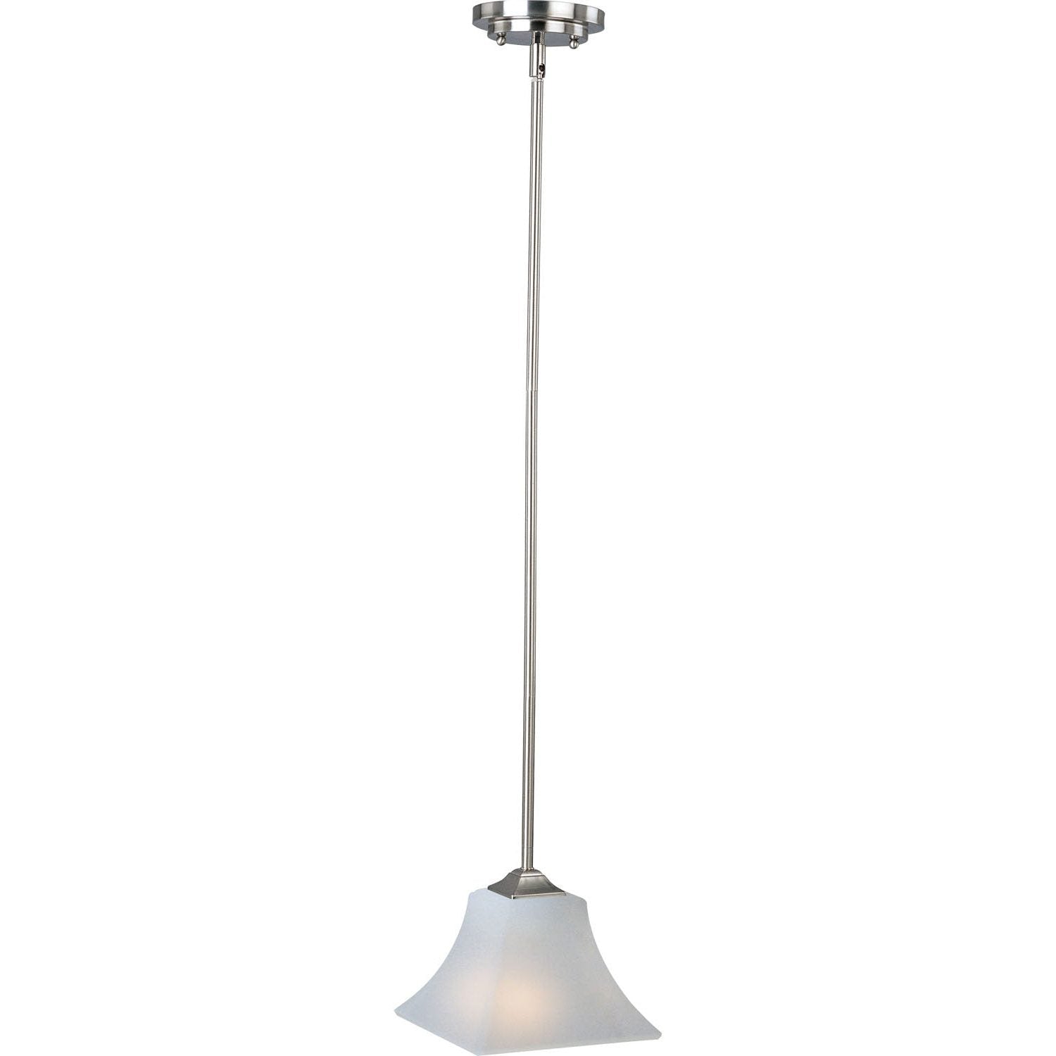 Maxim - 92090FTSN - One Light Mini Pendant - Aurora - Satin Nickel