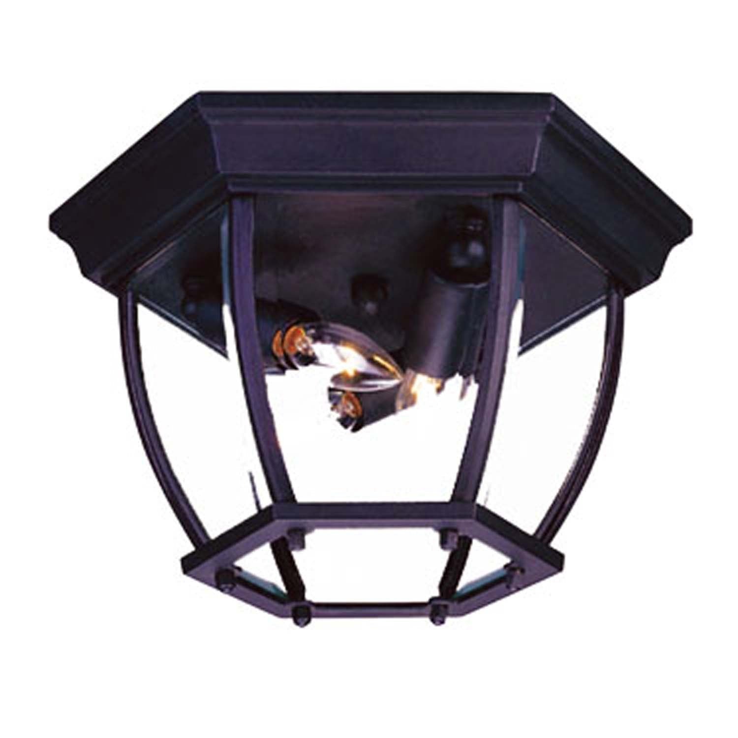 Acclaim Lighting - 5602BK - Three Light Flushmount - Flushmounts - Matte Black