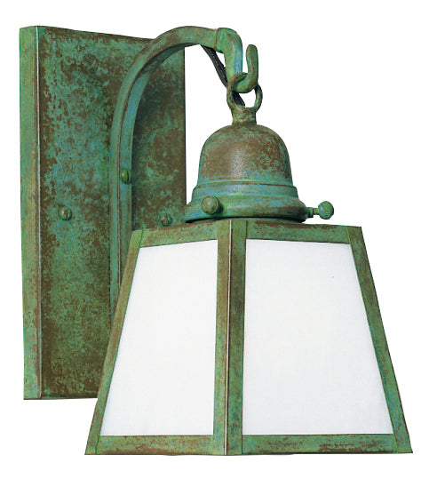 Arroyo - AB-1EWO-VP - One Light Wall Mount - A-Line - Verdigris Patina