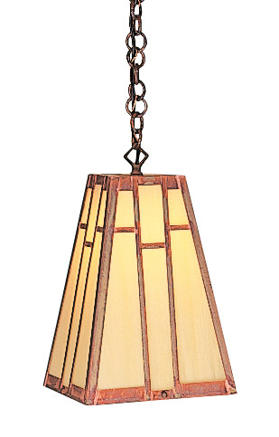 Arroyo - AH-8TN-RC - One Light Pendant - Asheville - Raw Copper