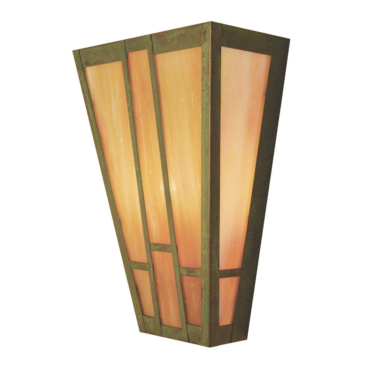Arroyo - AS-12GW-VP - Two Light Wall Mount - Asheville - Verdigris Patina
