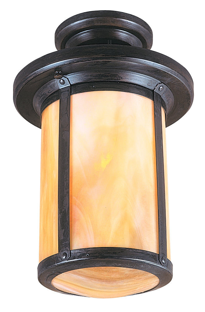 Arroyo - BCM-6GW-BZ - One Light Semi-Flush Mount - Berkeley - Bronze