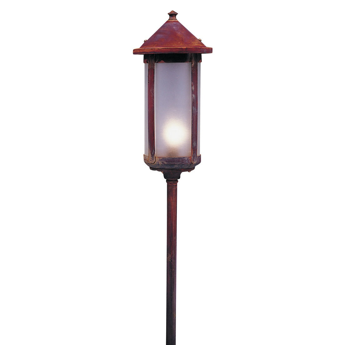 Arroyo - LV24-B6LF-RC - One Light Landscape - Berkeley - Raw Copper