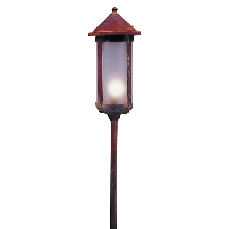 Arroyo - LV24-B6LF-RC - One Light Landscape - Berkeley - Raw Copper