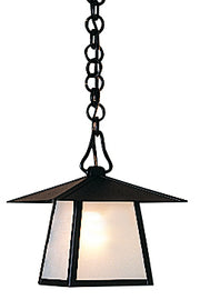 Arroyo - CH-8EF-BK - One Light Pendant - Carmel - Satin Black